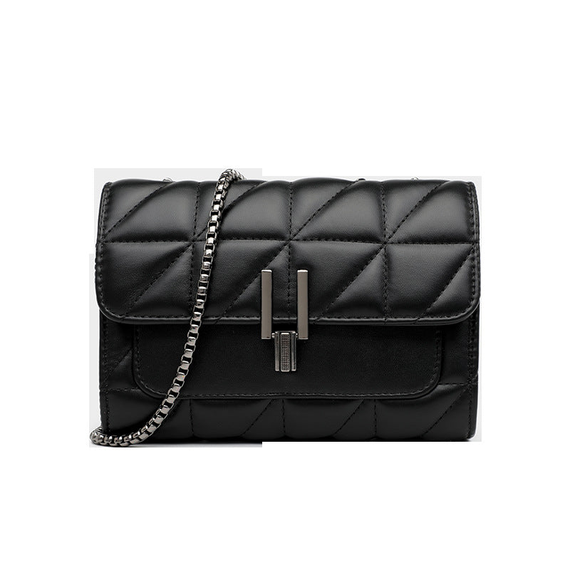 Sac chaîné losange beige glamour