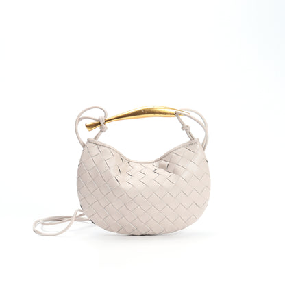 Mini sac tressé 8 coloris vue face