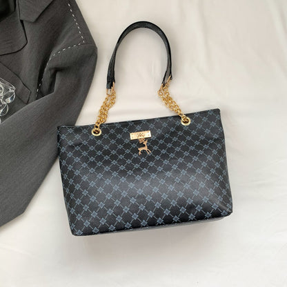 Sac épaule rétro commuter vue face