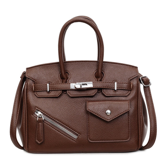 Sac rétro noir grande capacité haute qualité