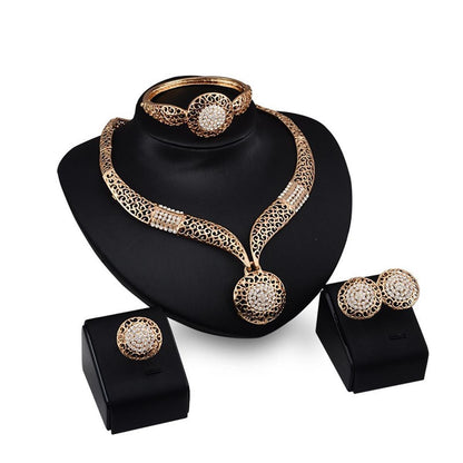 Parure Bijoux Femme 4 Pièces Strass