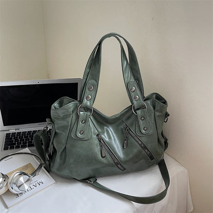 Tote voyage marron épaule