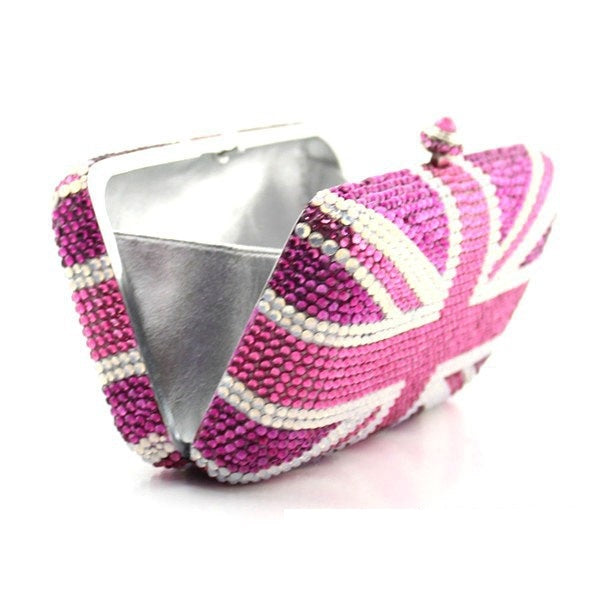 Sac banquet luxe cristal diamant