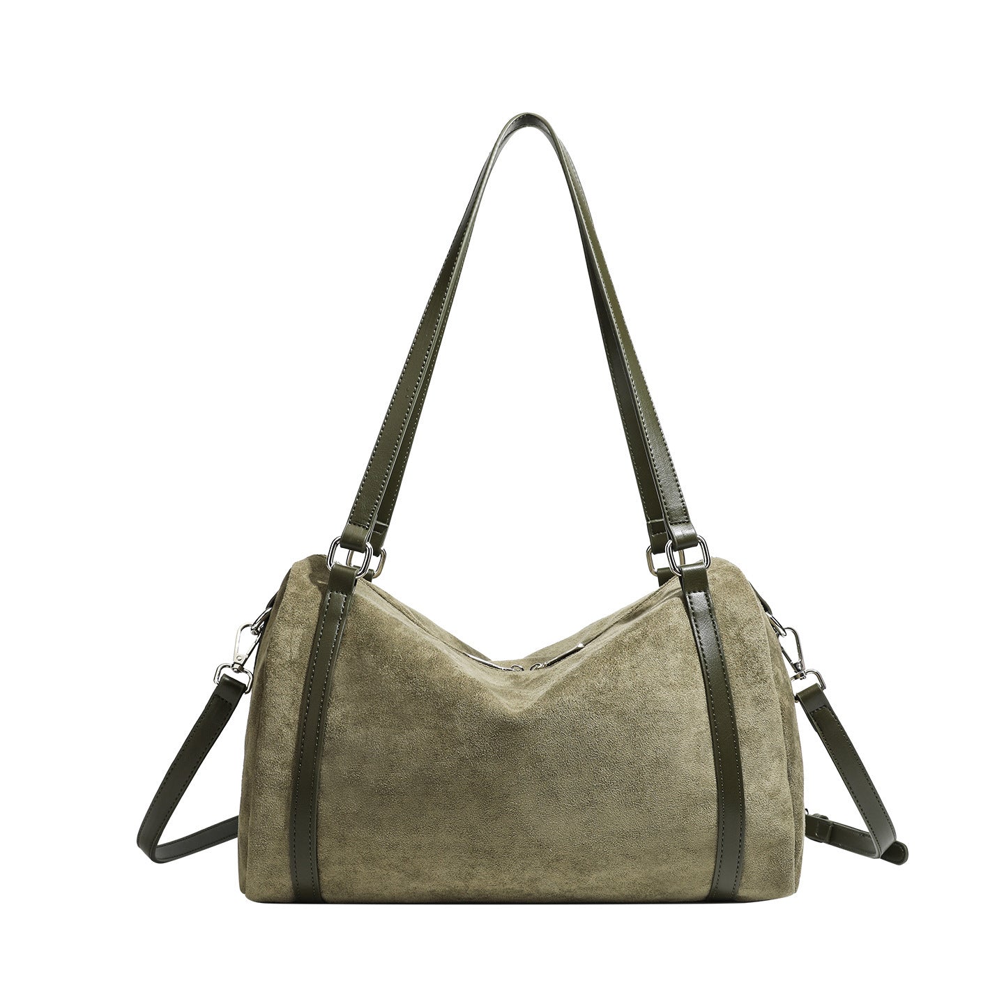 Tote bag suède café bandoulière