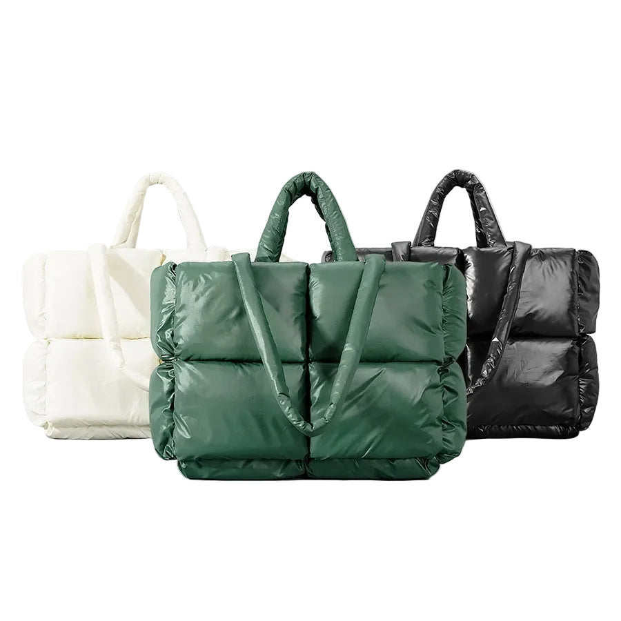 Puffer tote bag
