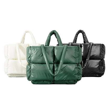 Puffer tote bag
