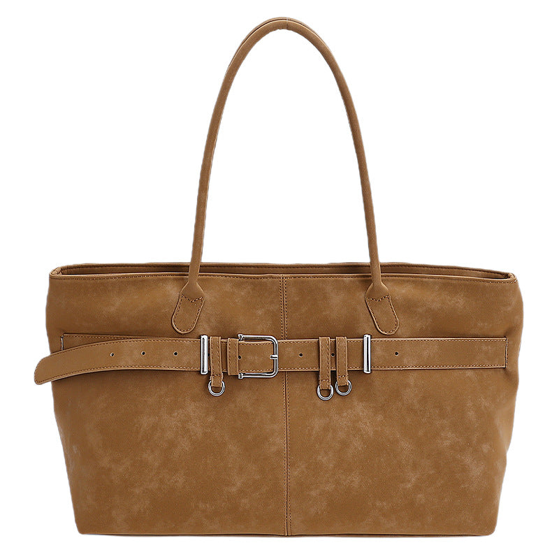 Sac épaule PU noir rétro Una Vogalia Paris