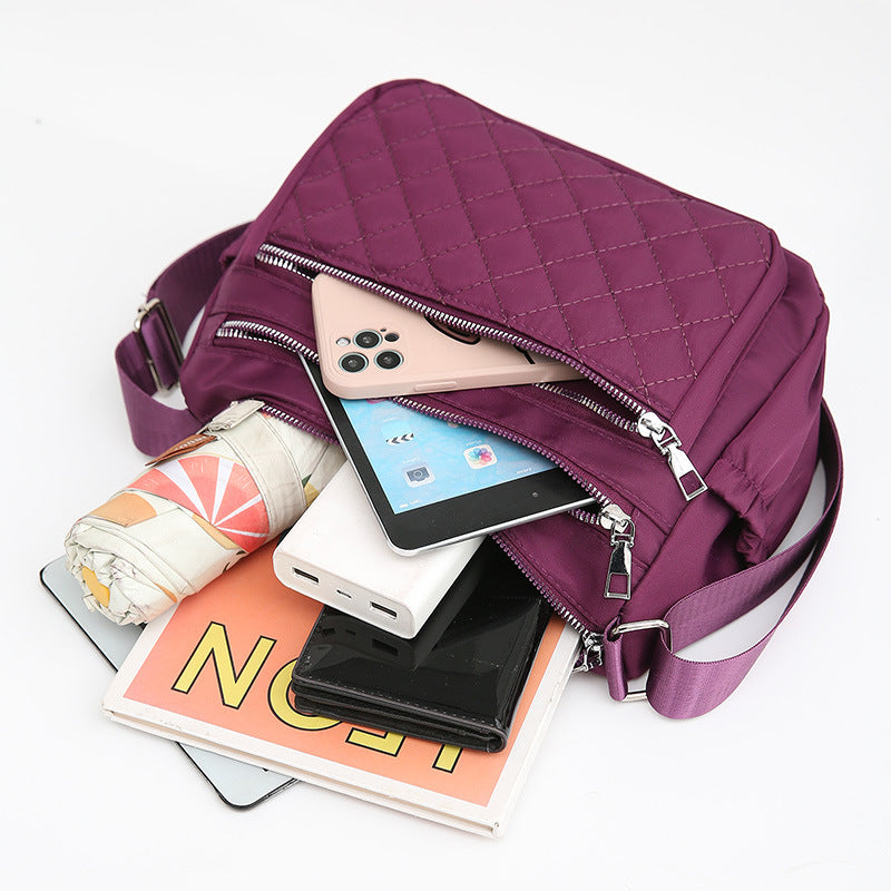 Tatiana détail Oxford carreaux zip