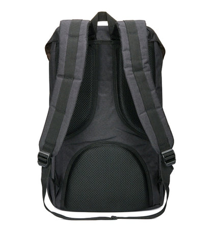 Intérieur sac de voyage avec poche zippée et poche ordinateur, doublure polyester grise