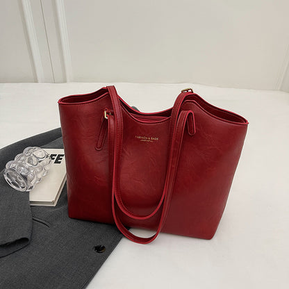 Tote texturé café