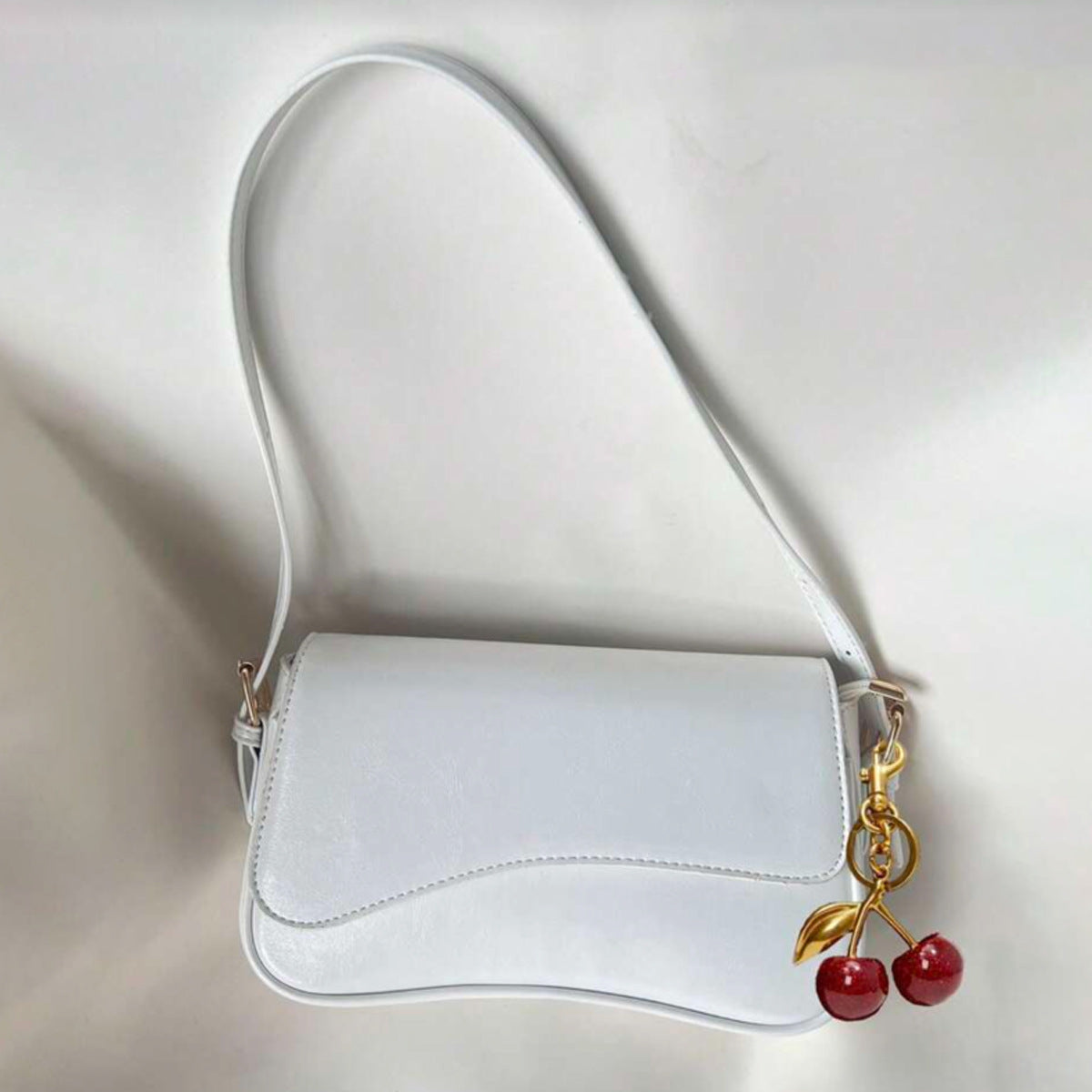 Wanda blanc patchwork stitching