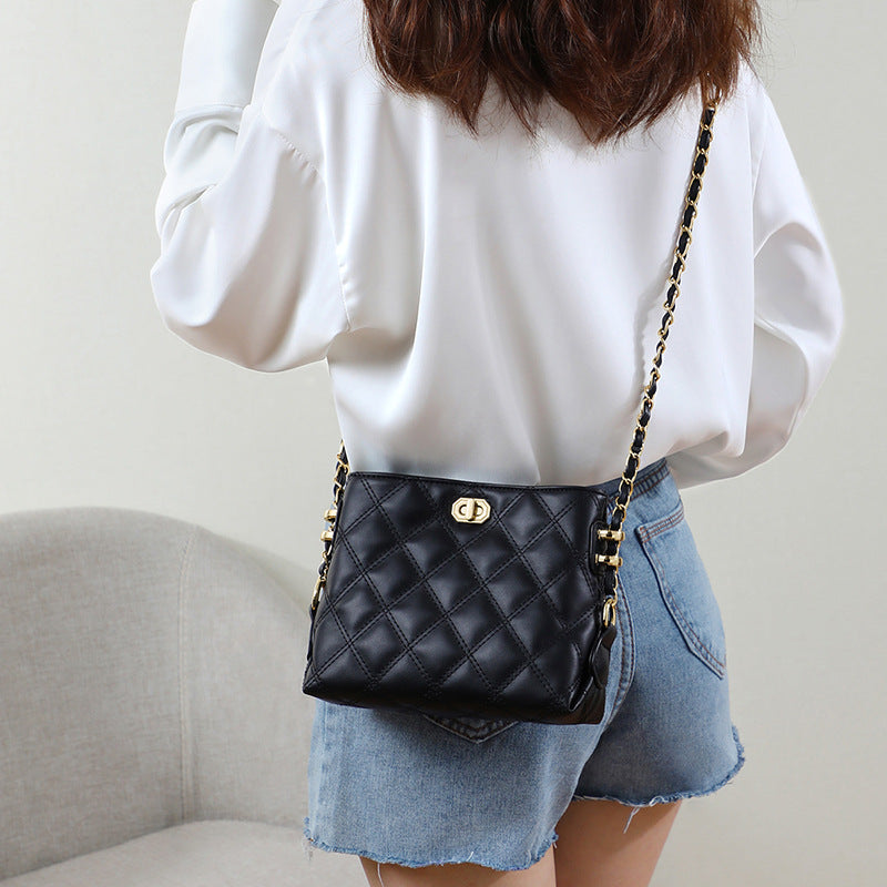 Sac crossbody chaîne vue face