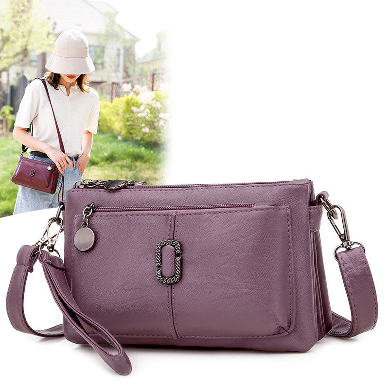 Sac bandoulière PU bleu européen