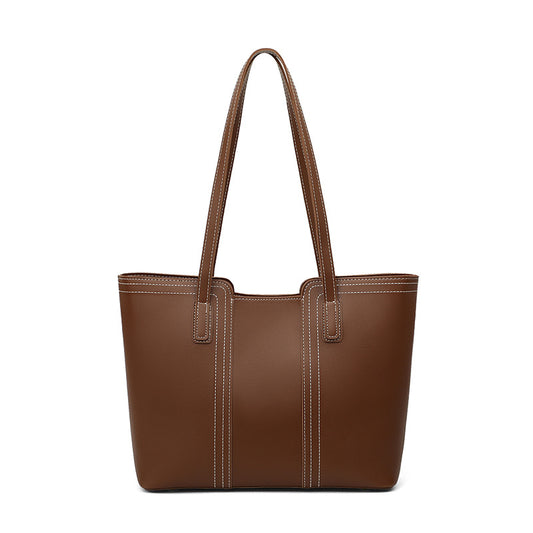 Sac cuir véritable haut de gamme marron
