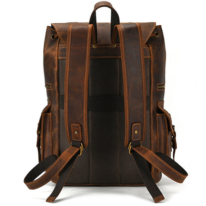 Sac à dos cuir Crazy Horse pour homme et femme