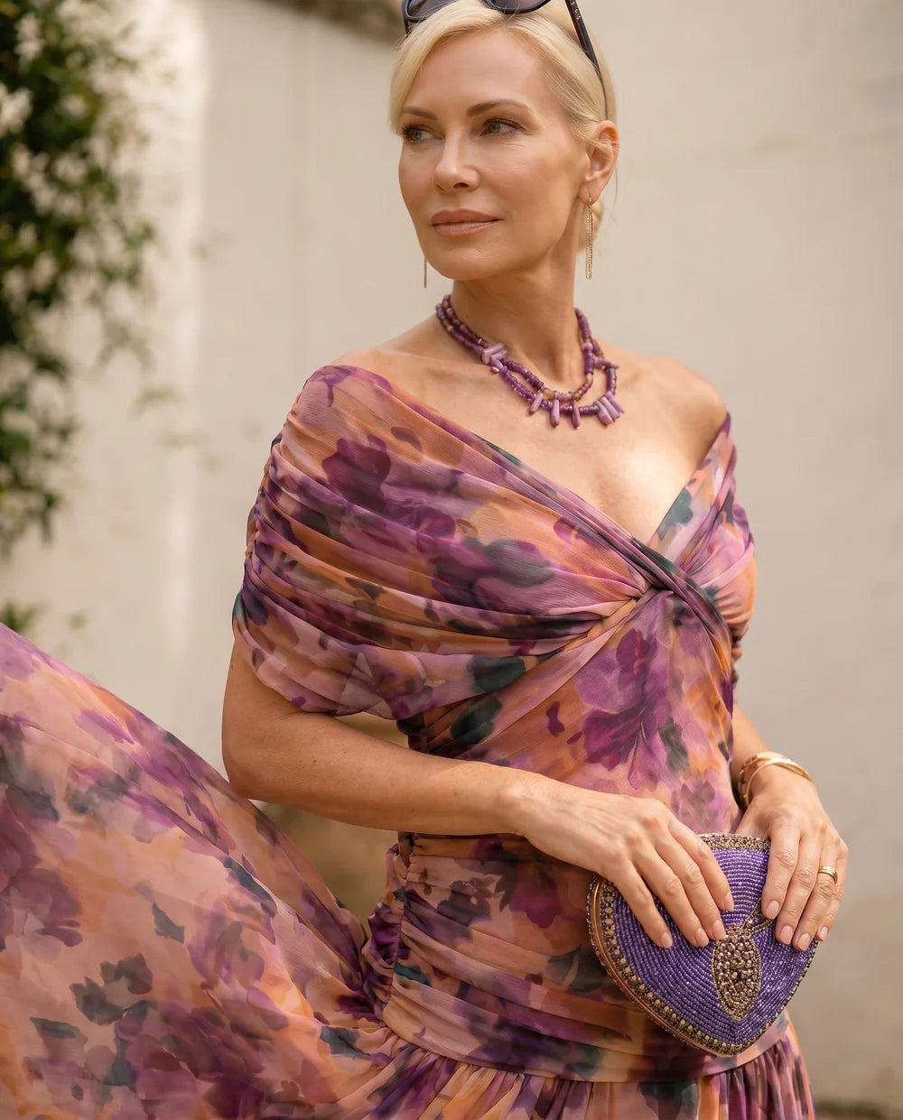 Robe Irina Longue Élégante – Effet Ventre Plat