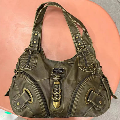 CityBag Women's Retro Handbag - Large Capacity 2025 