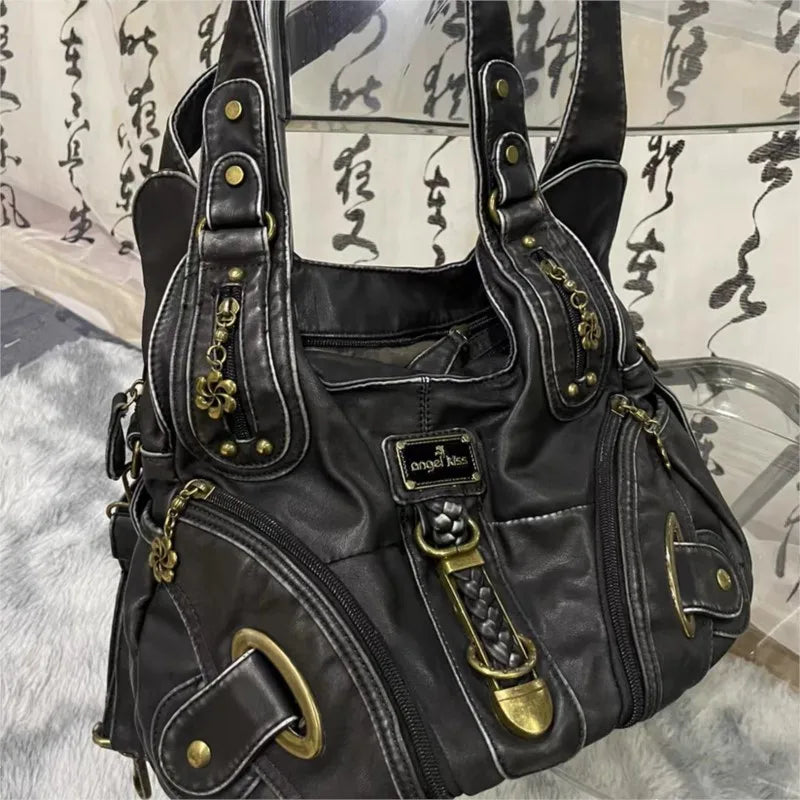 CityBag Women's Retro Handbag - Large Capacity 2025 