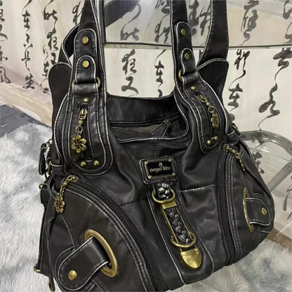 CityBag Women's Retro Handbag - Large Capacity 2025 