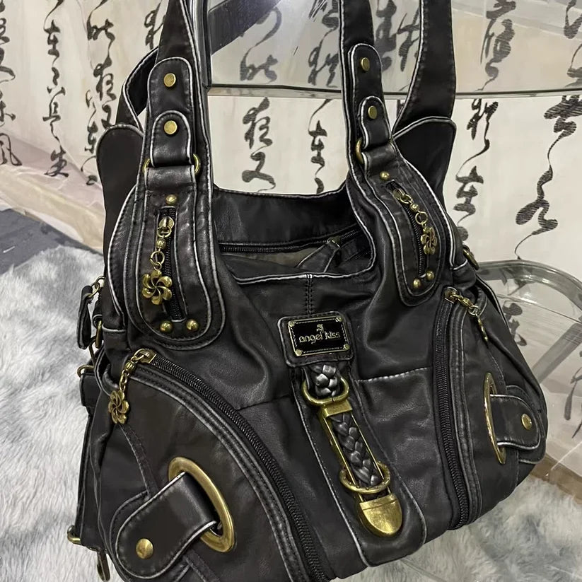 CityBag Women's Retro Handbag - Large Capacity 2025 