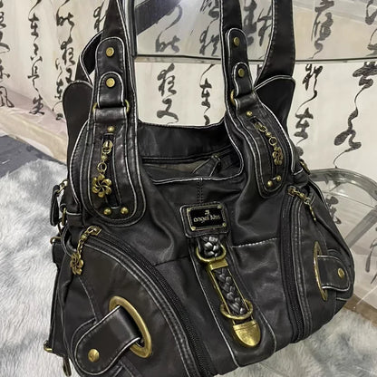 CityBag Women's Retro Handbag - Large Capacity 2025 