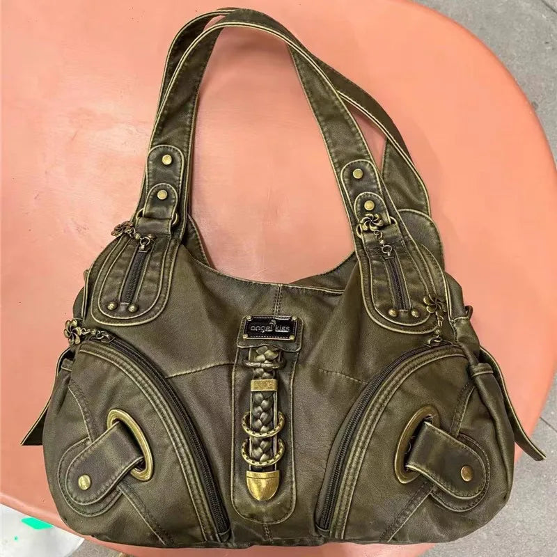 CityBag Women's Retro Handbag - Large Capacity 2025 