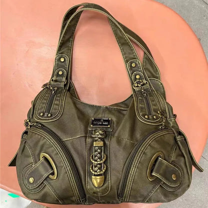 CityBag Women's Retro Handbag - Large Capacity 2025 