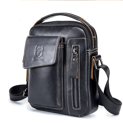 Jeanne messenger marron châtaigne 18x8x23cm