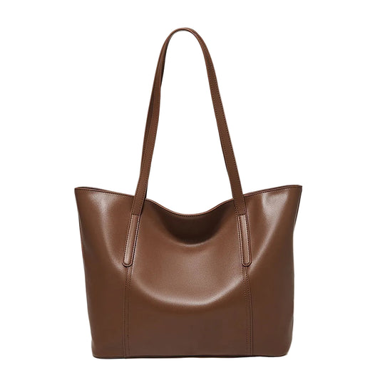 Sac luxe épaule cacao café 39x11.5x27
