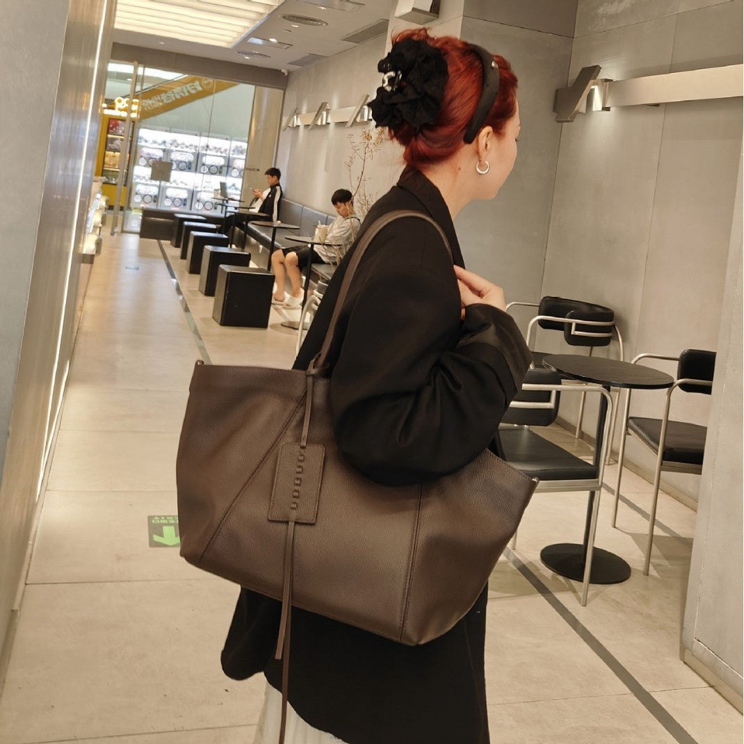 Sac cuir vachette pleine fleur détail