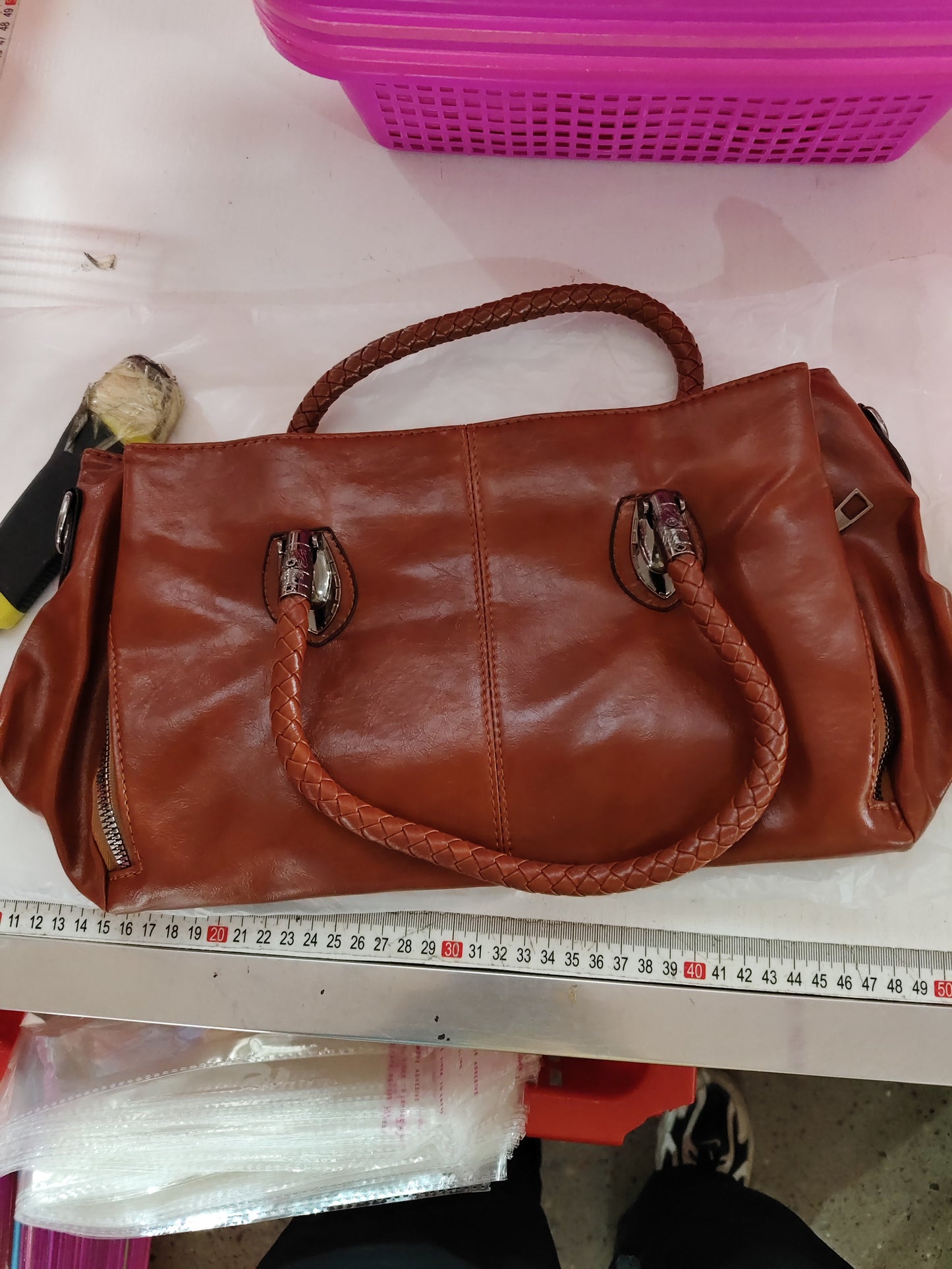 Zélie bleu pillow crossbody