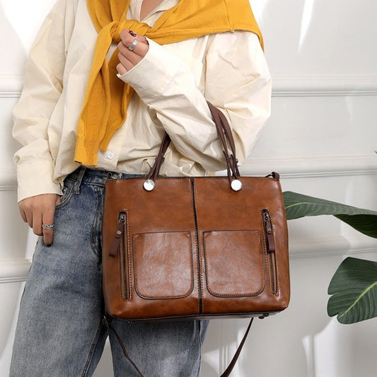 Sac bandoulière femme en cuir PU – Élégant et pratique