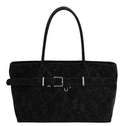 Una sac marron rectangle horizontal