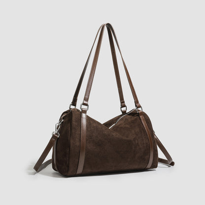 Tote bag suède vue profil