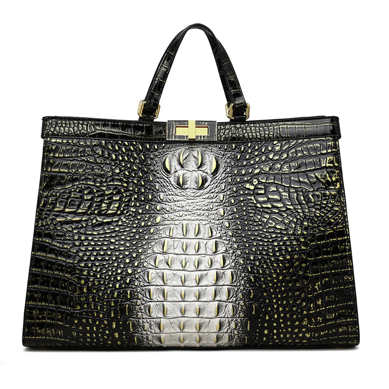 Sac main PU dégradé vue intérieure