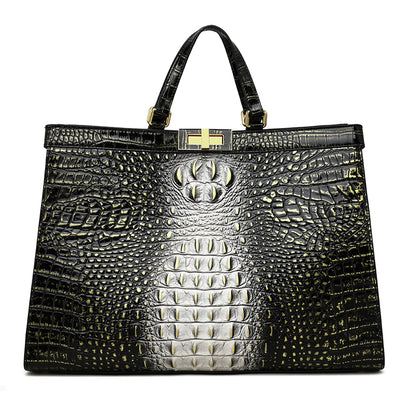 Sac main PU dégradé vue intérieure