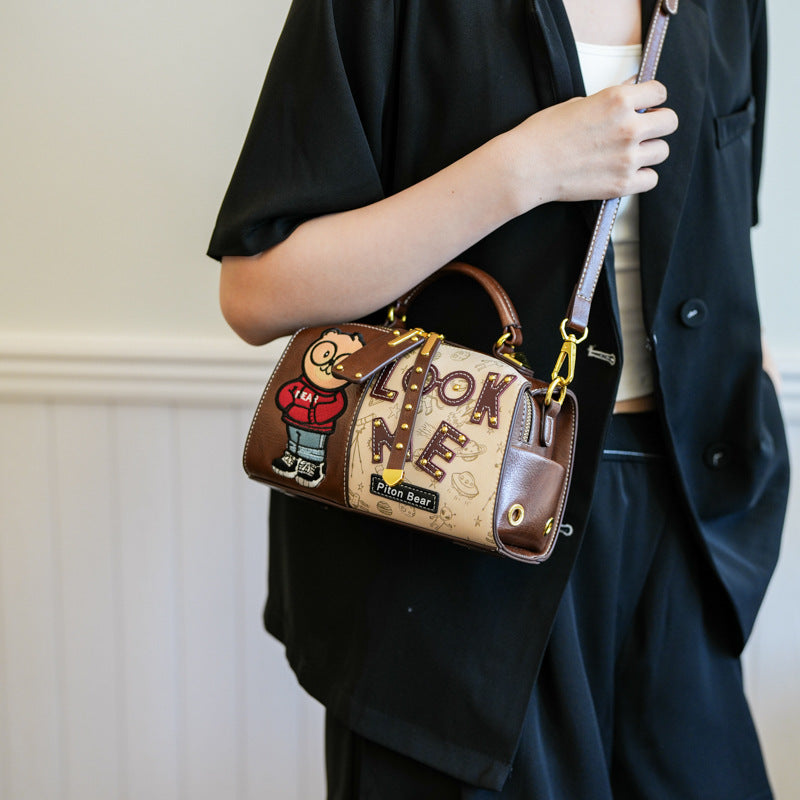 Sac coussin vue profil