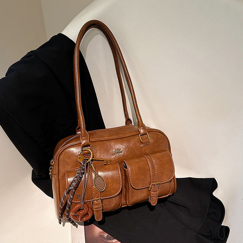 Sac rétro automne hiver double attache