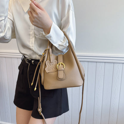 Mini sac seau chat noir