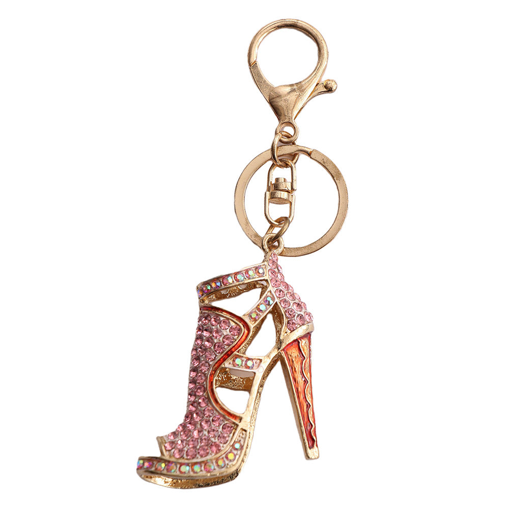 Talon aiguille diamant bleu