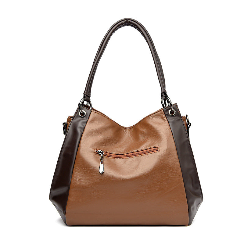 Texture cuir PU souple doux tombé naturel elegant sac tote premium