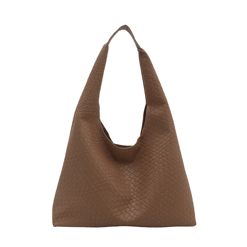Sac seau PU rouge grande capacité