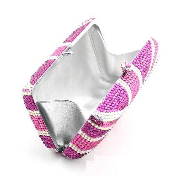Minaudière chaîne verrouillable détail