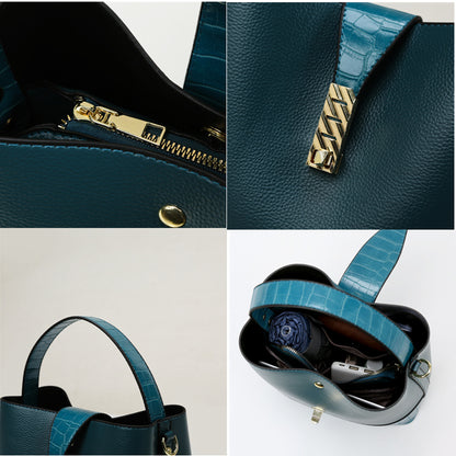 Sac seau messager vue face