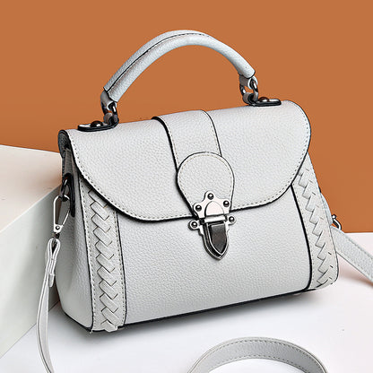 Sac à épaule rétro femme – cuir souple