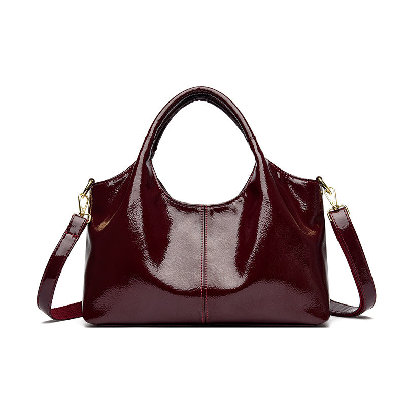 Sac commuter cuir composite détail