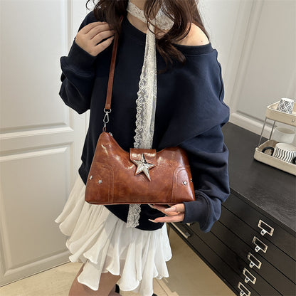 Tote commuter rouge vue face