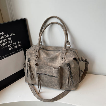Sac texturé kaki casual
