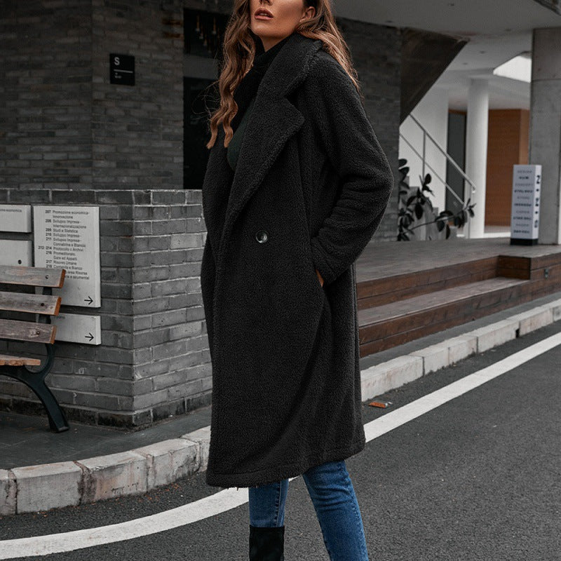 Jeanne veste gris mi-longue commuter