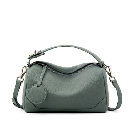 Sac crossbody cuir vachette noir souple
